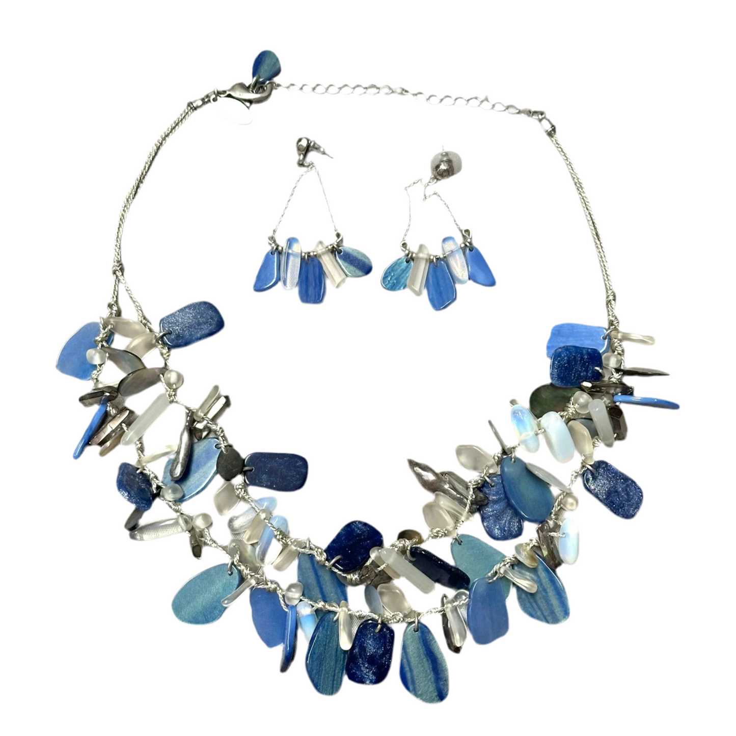 Necklace Set By Chicos, Size: 02 Piece Set