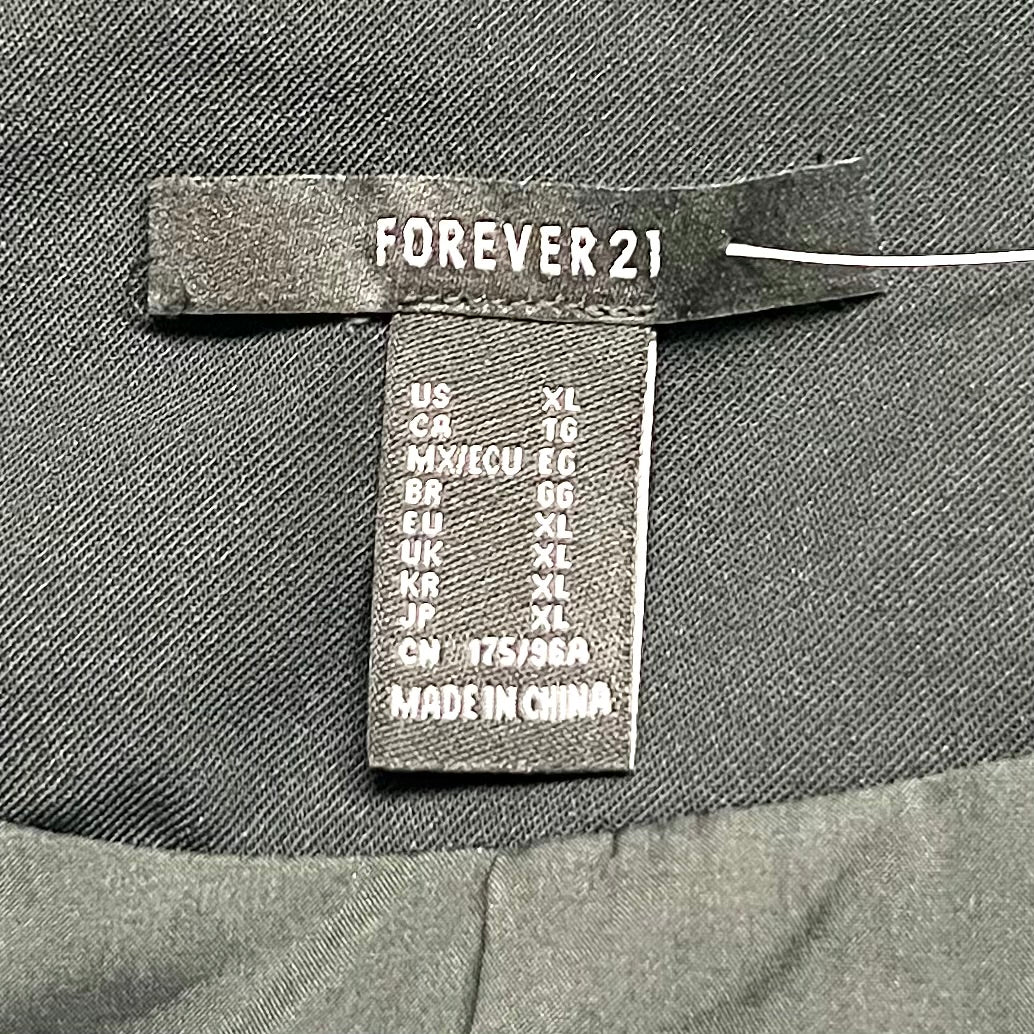 Bodysuit By Forever 21 In Black, Size: Xl
