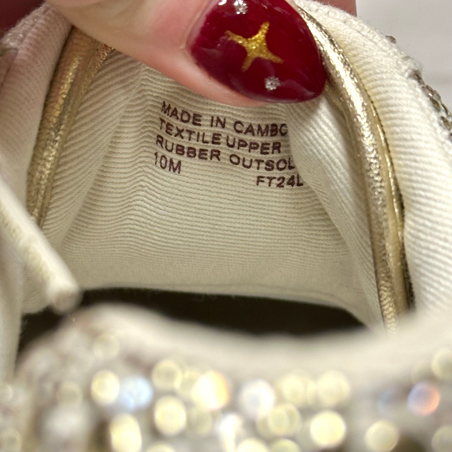 Shoes Sneakers By Michael By Michael Kors In Gold, Size: 10