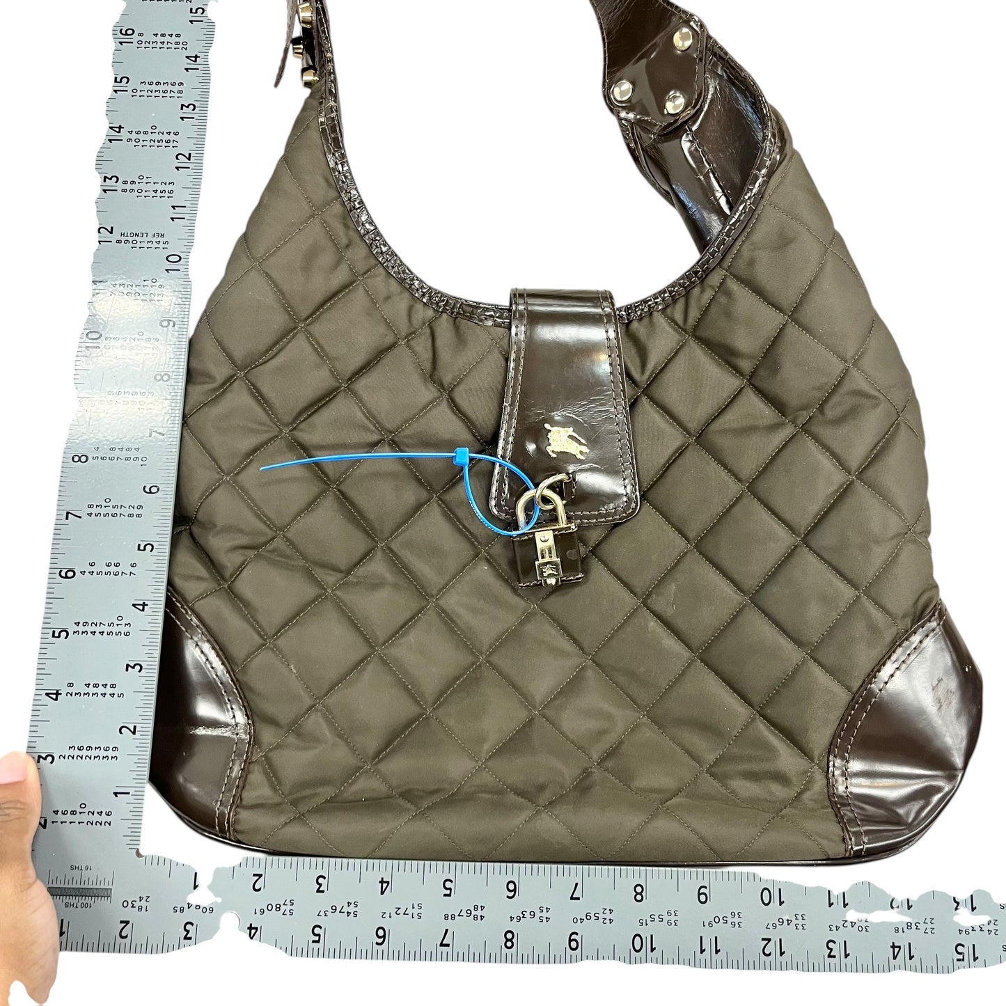 Handbag Luxury Designer By Burberry, Size: Medium