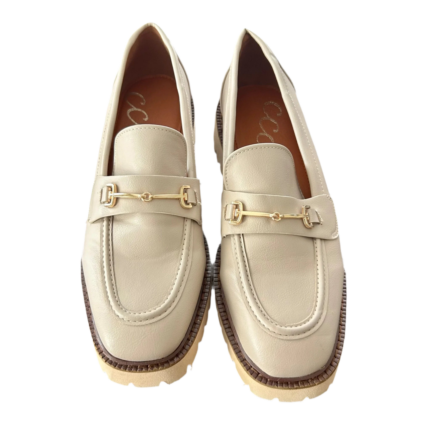 Shoes Flats By CCocci In Taupe, Size: 9