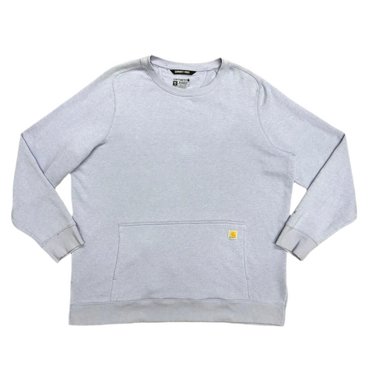 Sweatshirt Crewneck By Carhartt In Purple, Size: Xxl