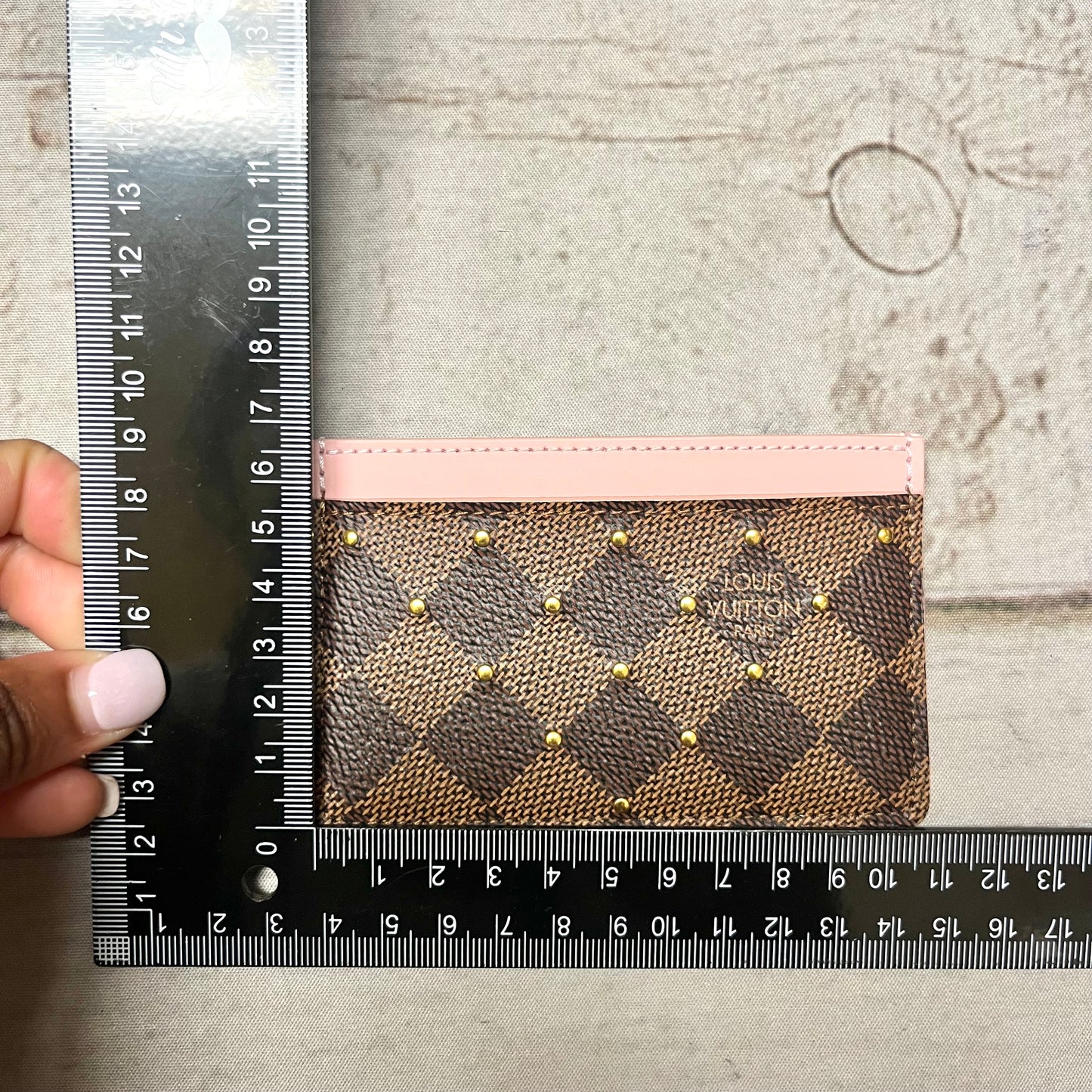 Id/card Holder Luxury Designer By Louis Vuitton