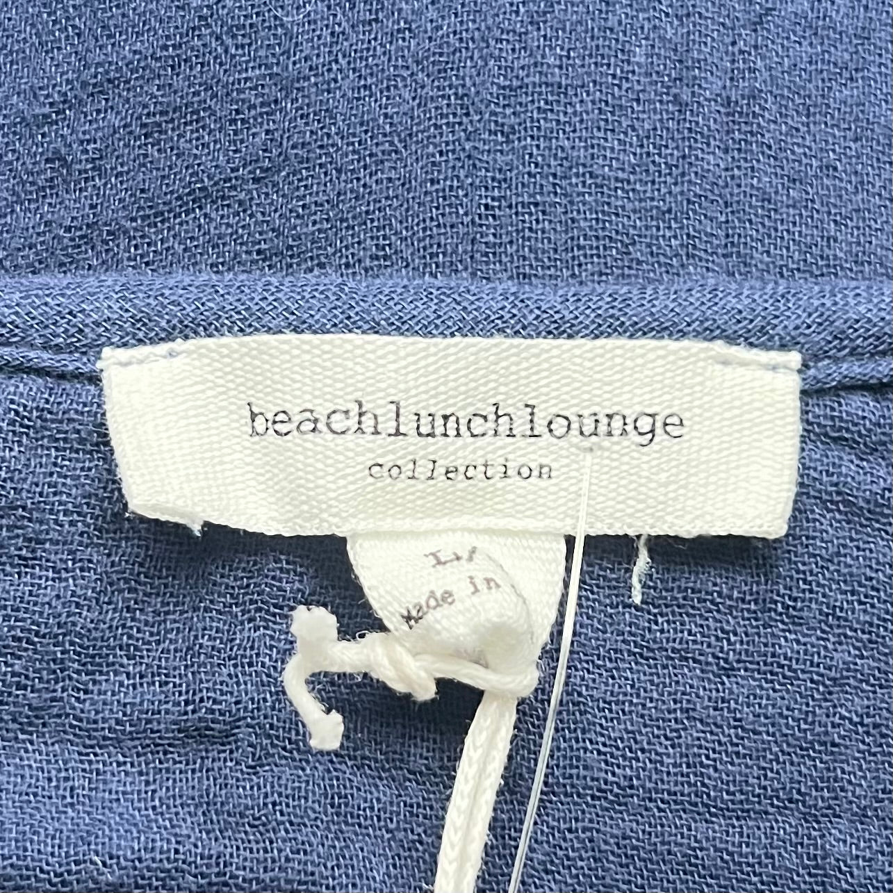 Dress Casual Midi By Beachlunchlounge In Blue, Size: L