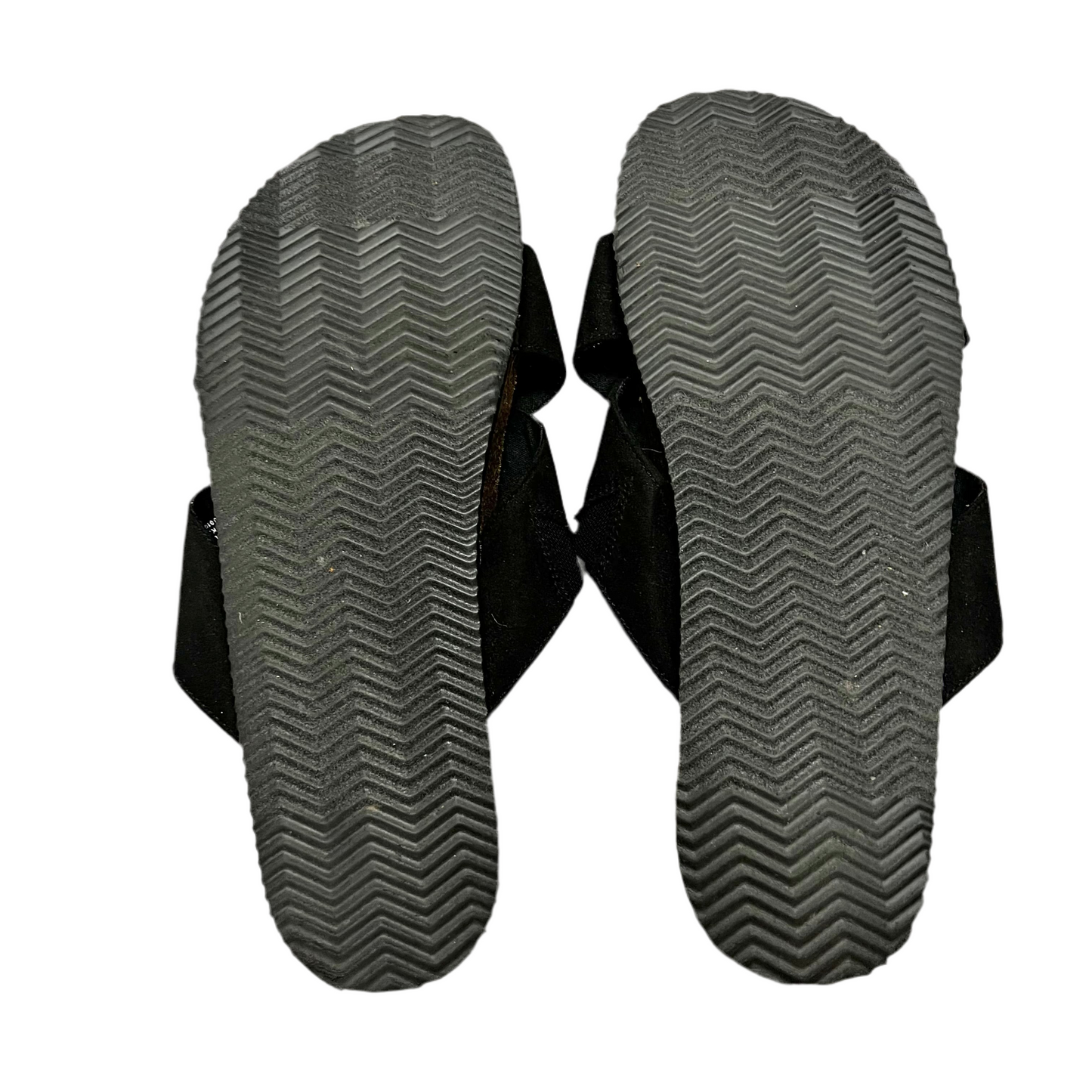 Sandals Flats By Old Navy In Black, Size: 10