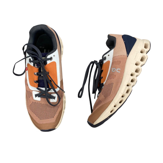 Shoes Athletic By On In Blue & Orange, Size: 7