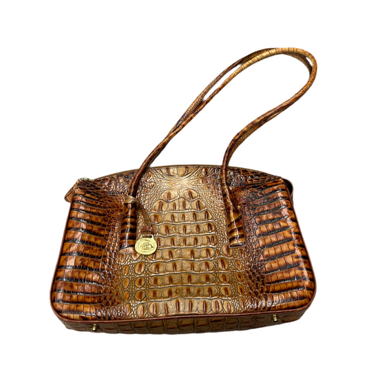Handbag Designer by Brahmin In Brown, Size: Medium