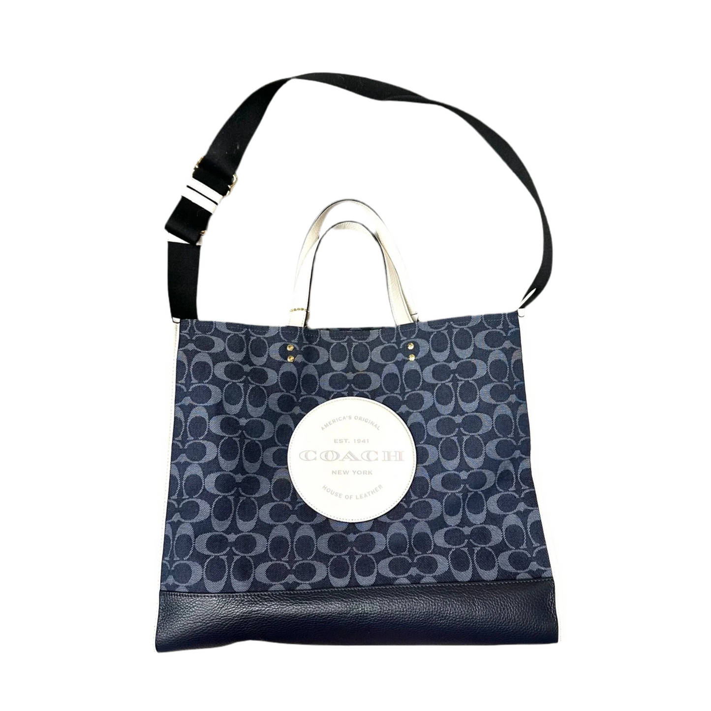 Tote Designer By Coach, Size: Large
