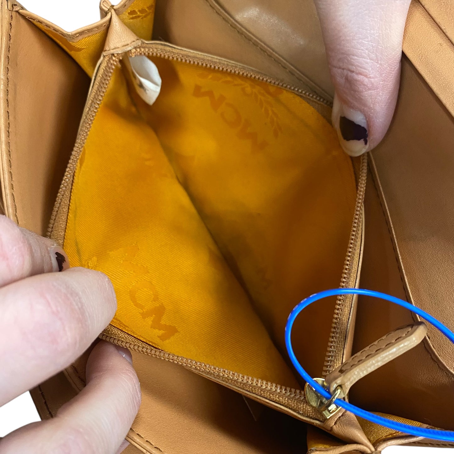 Wallet Luxury Designer By Mcm, Size: Medium