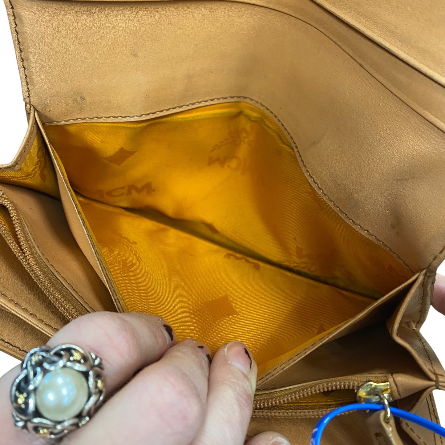 Wallet Luxury Designer By Mcm, Size: Medium