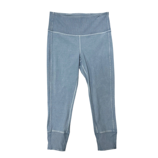 Athletic Leggings By Lululemon In Blue, Size: 8