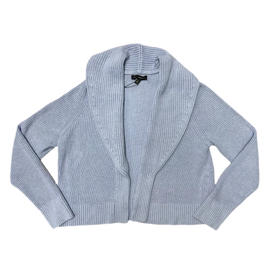 Sweater Cardigan By Banana Republic In Blue, Size: M