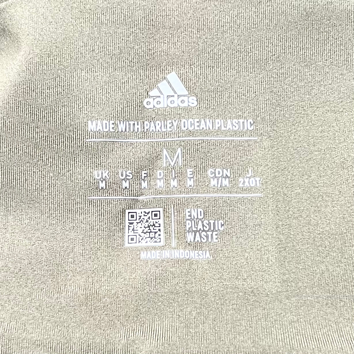 Athletic Skort By Adidas In Green, Size: M
