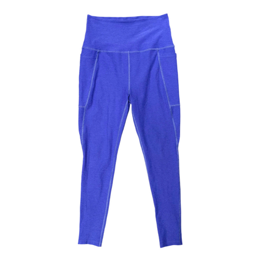Athletic Leggings By Beyond Yoga In Blue, Size: L