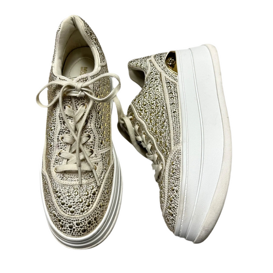 Shoes Sneakers By Michael By Michael Kors In Gold, Size: 10