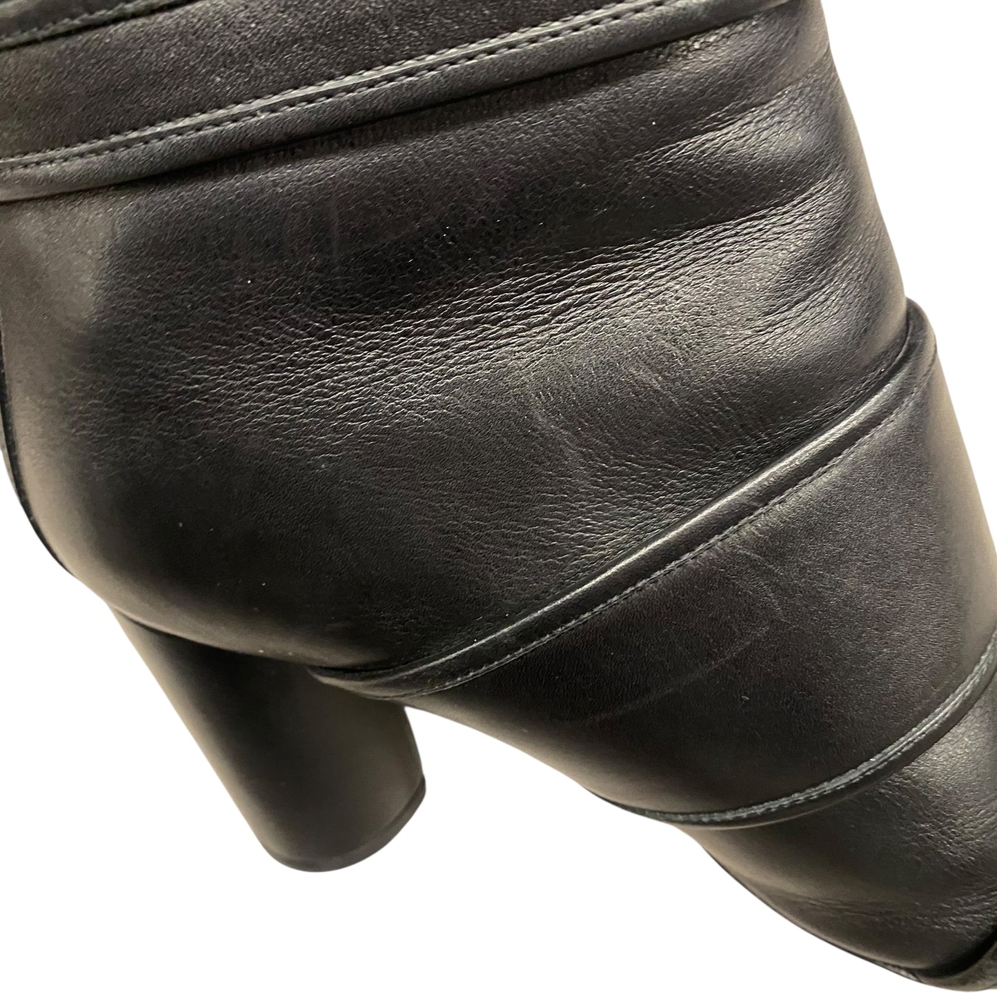 Boots Luxury Designer By Lanvin In Black, Size: 7