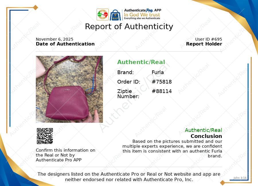 Crossbody Luxury Designer By Furla, Size: Medium