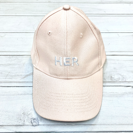 LA Hearts n' Halo Trucker Hat - Cream