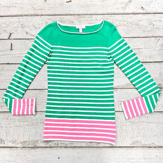 Top Long Sleeve Designer By Lilly Pulitzer  Size: XS