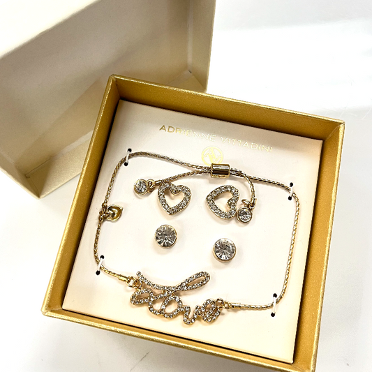 Bracelet Chain By Adrienne Vittadini  Size: 03 Piece Set