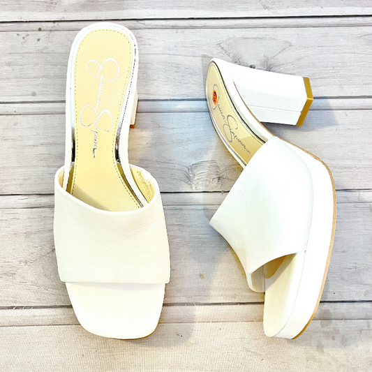 Sandals Heels Block By Jessica Simpson  Size: 6.5