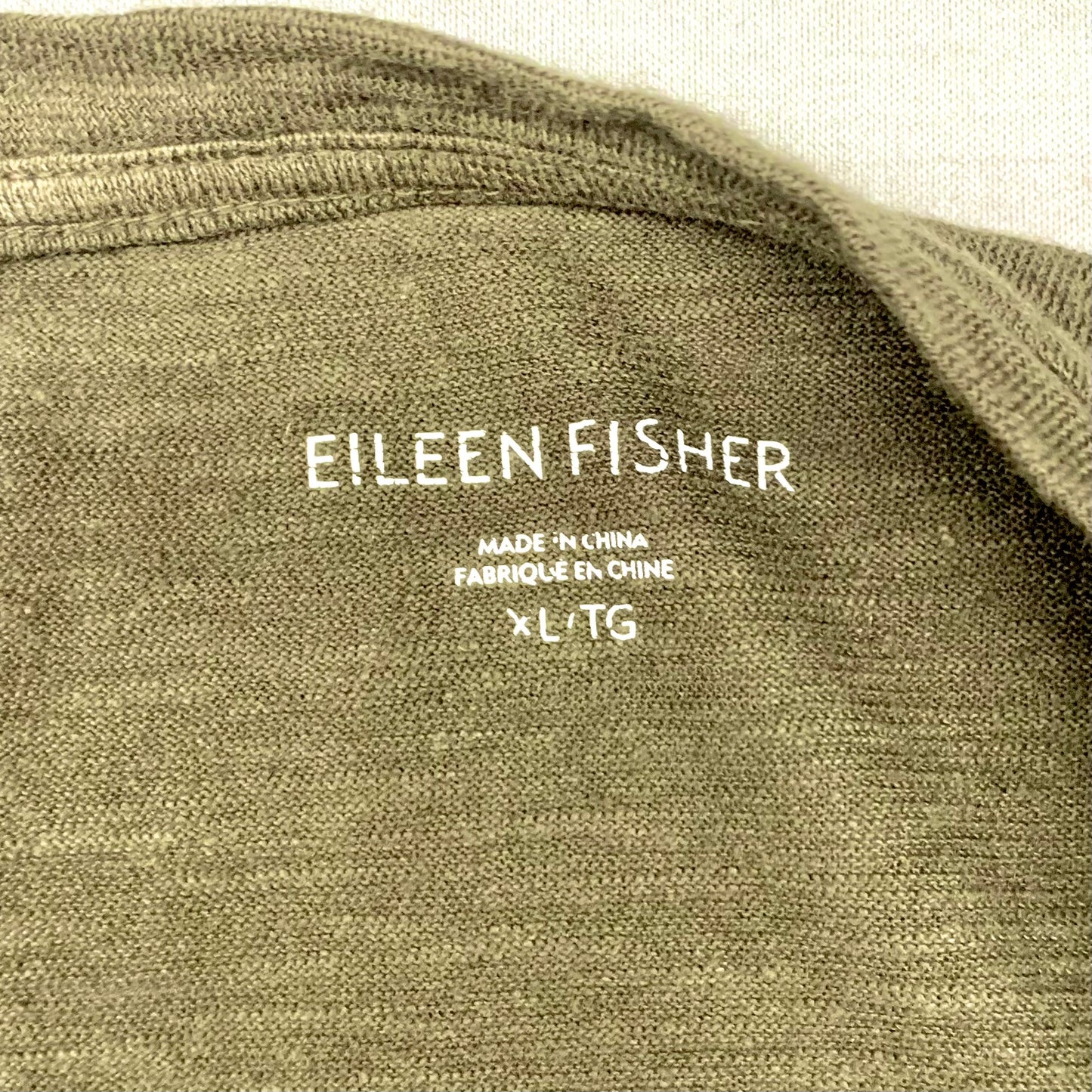 Top Long Sleeve Basic By Eileen Fisher  Size: Xl