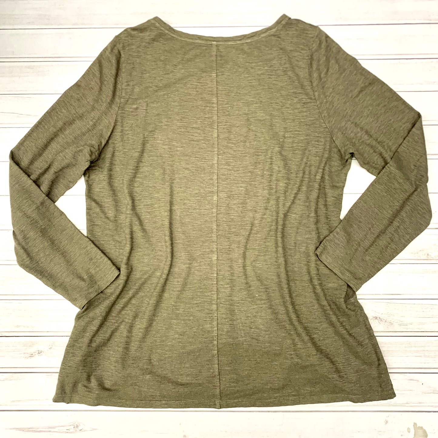 Top Long Sleeve Basic By Eileen Fisher  Size: Xl