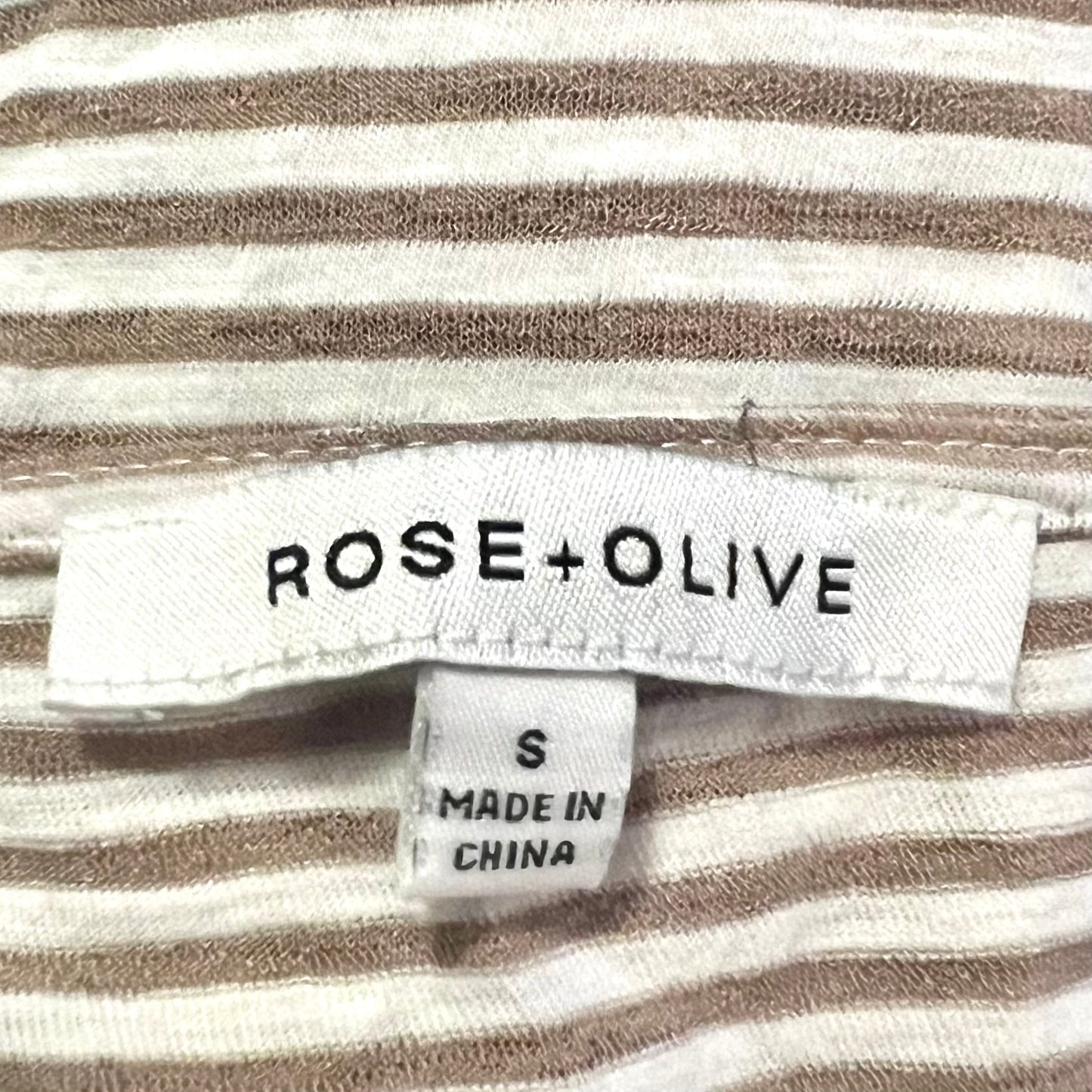 Top Sleeveless By Rose And Olive  Size: S