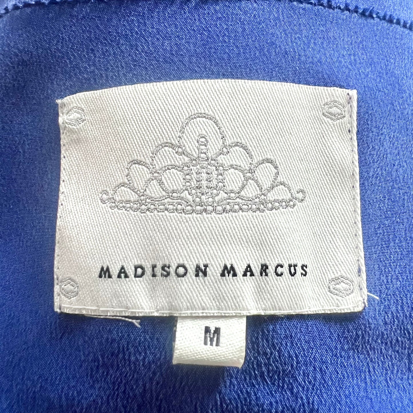 Blouse Short Sleeve By Madison Marcus  Size: M