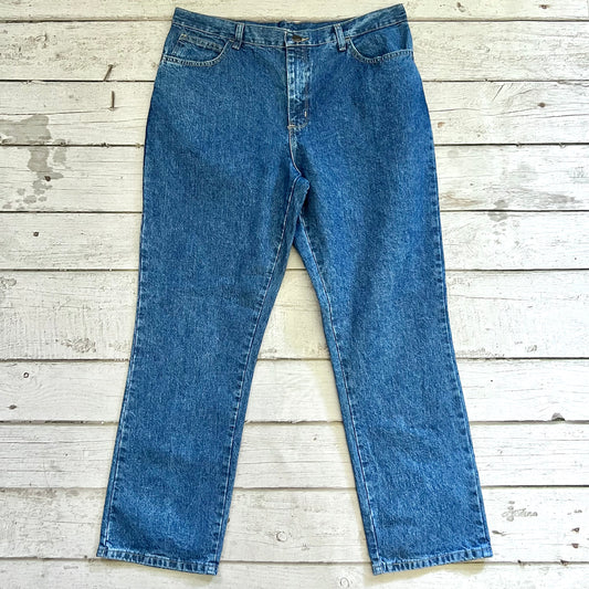 Jeans Straight By Lee  Size: 14