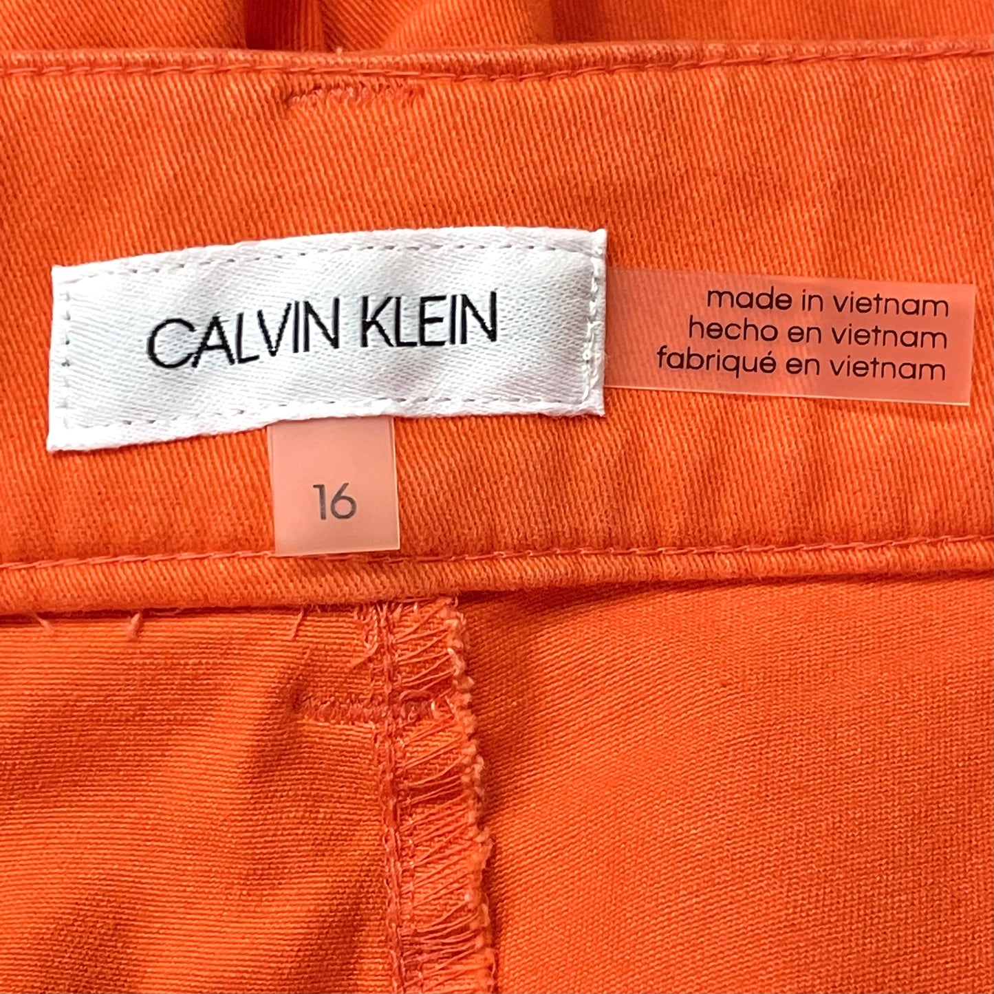 Pants Ankle By Calvin Klein  Size: 16