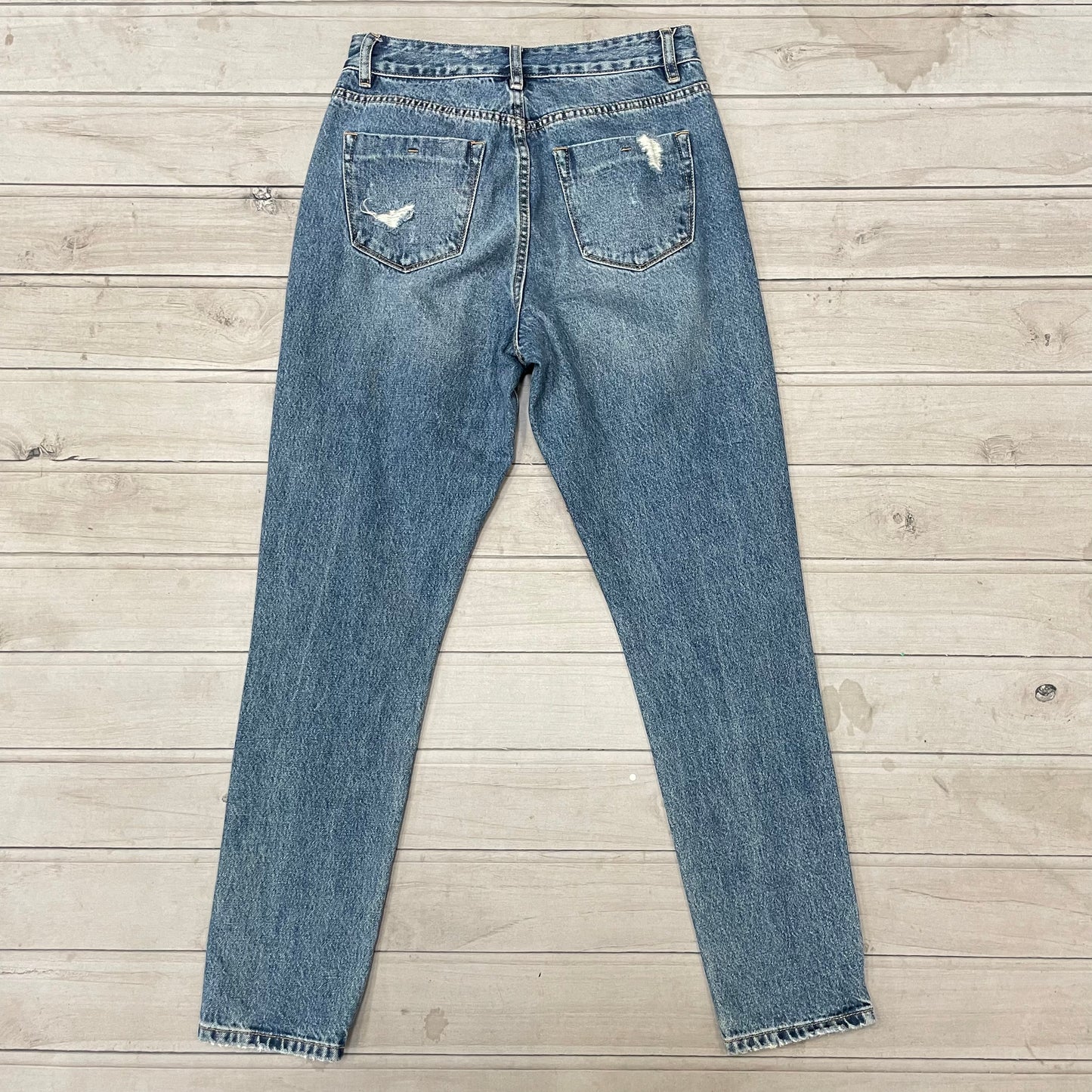 Jeans Relaxed/Boyfriend By Tractr Blu Size: 4