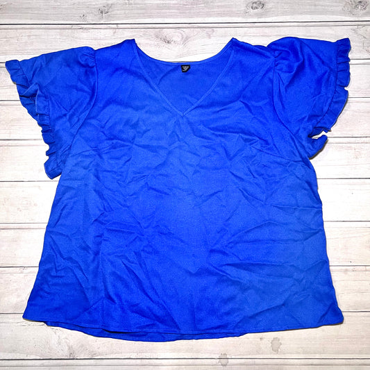 Blouse Short Sleeve By Shein  Size: 2x