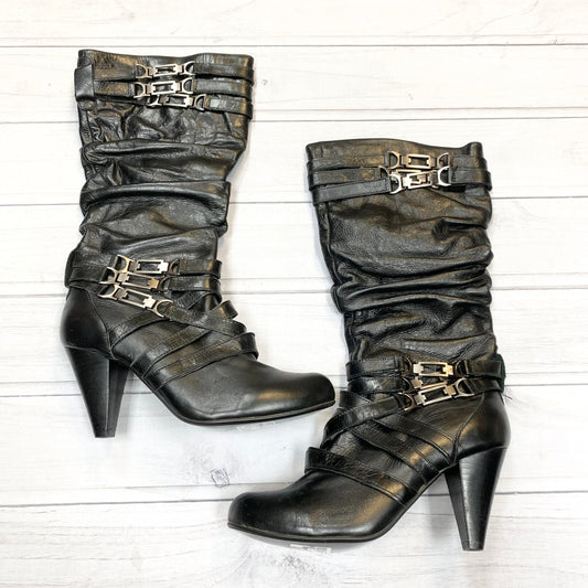 Boots Mid-calf Heels By  Two Lips  Size: 8.5