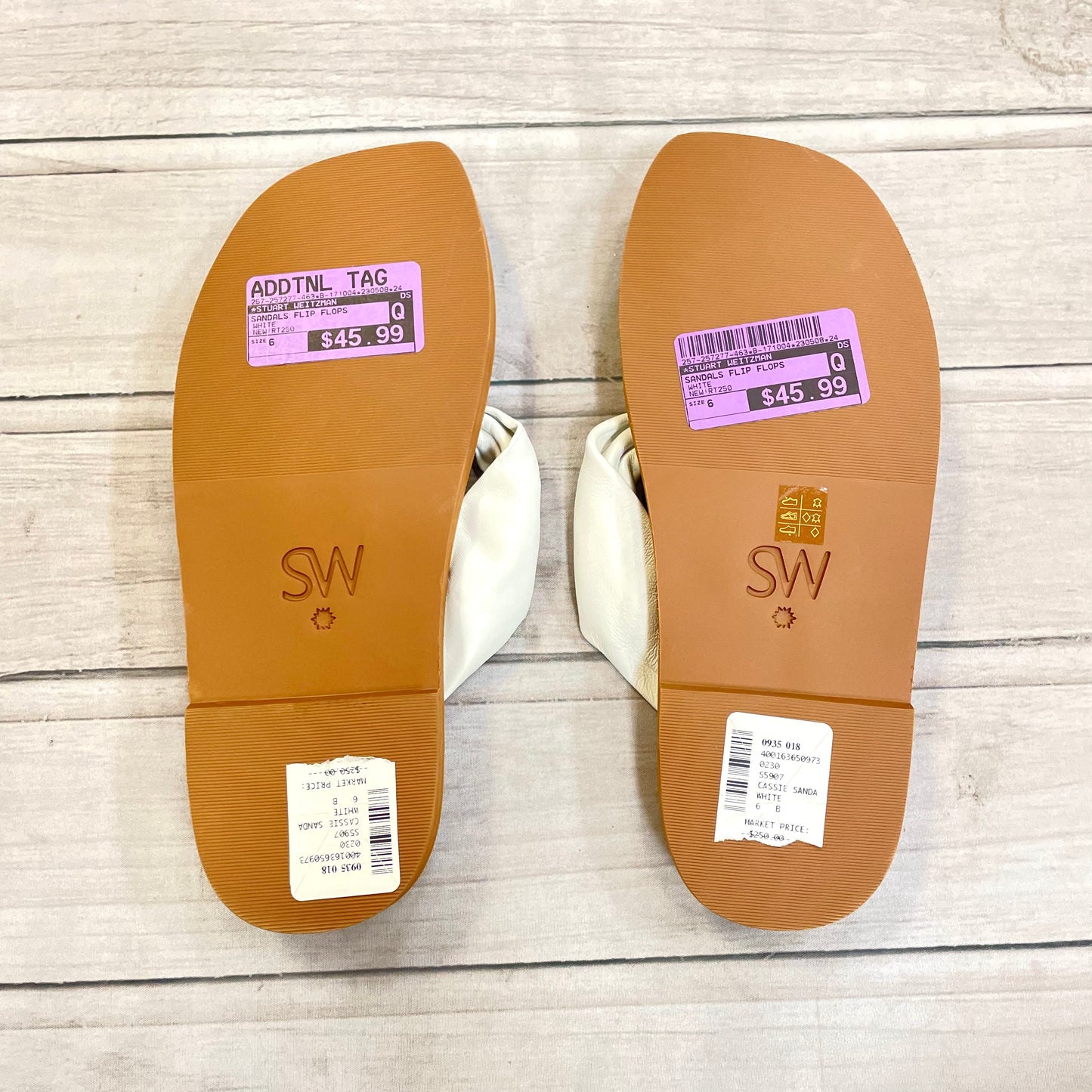 Sandals Flip Flops By Stuart Weitzman  Size: 6