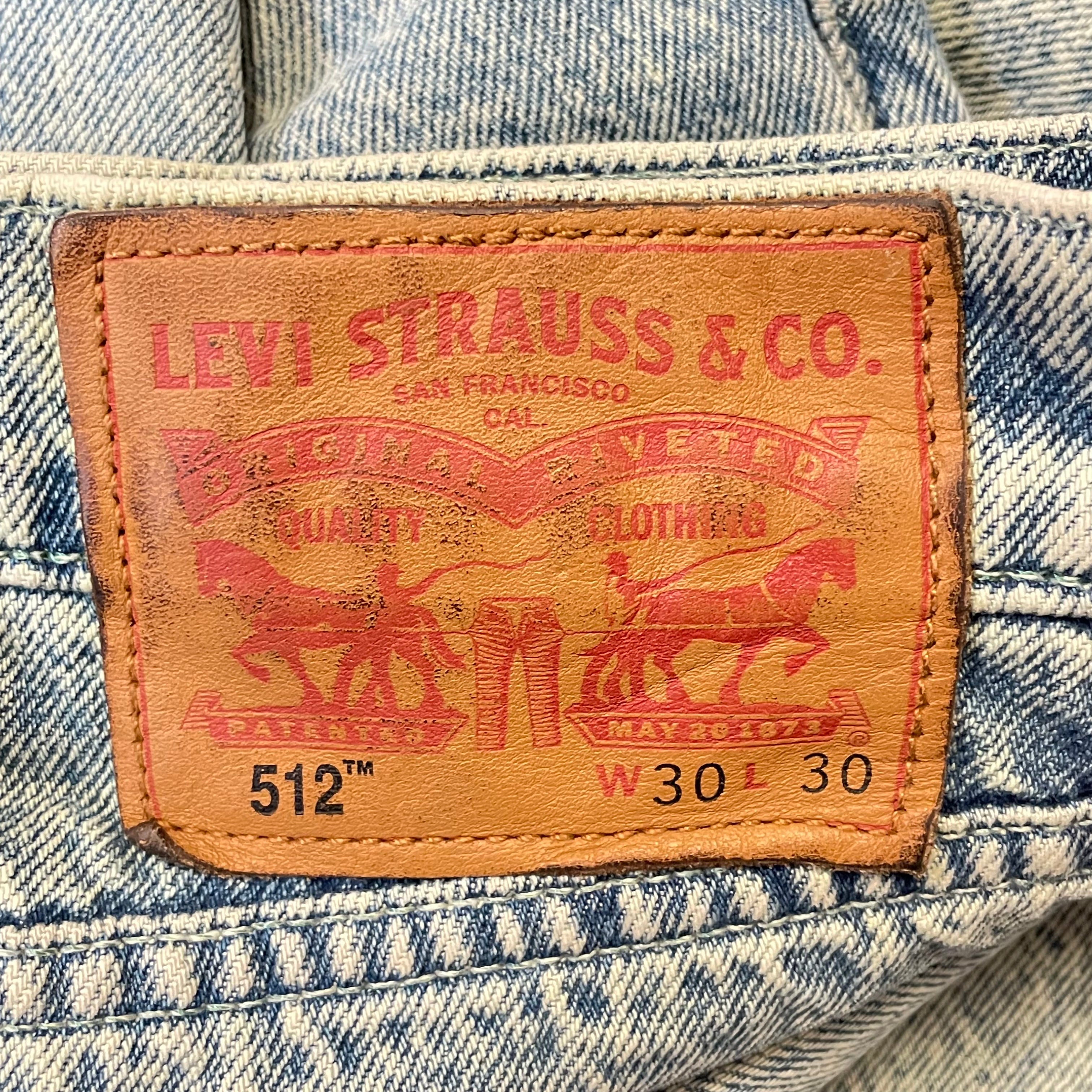 W30 levis outlet size