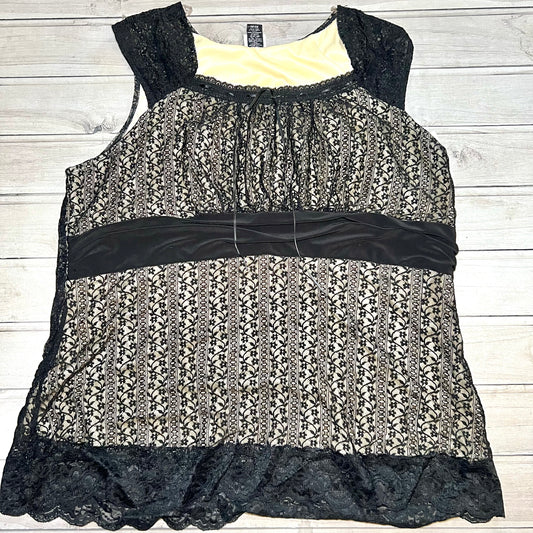 Top Sleeveless By Butterfly Size: 4x