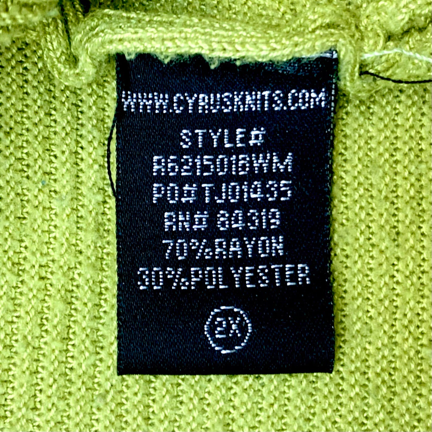 Sweater By Cyrus Knits  Size: 2x