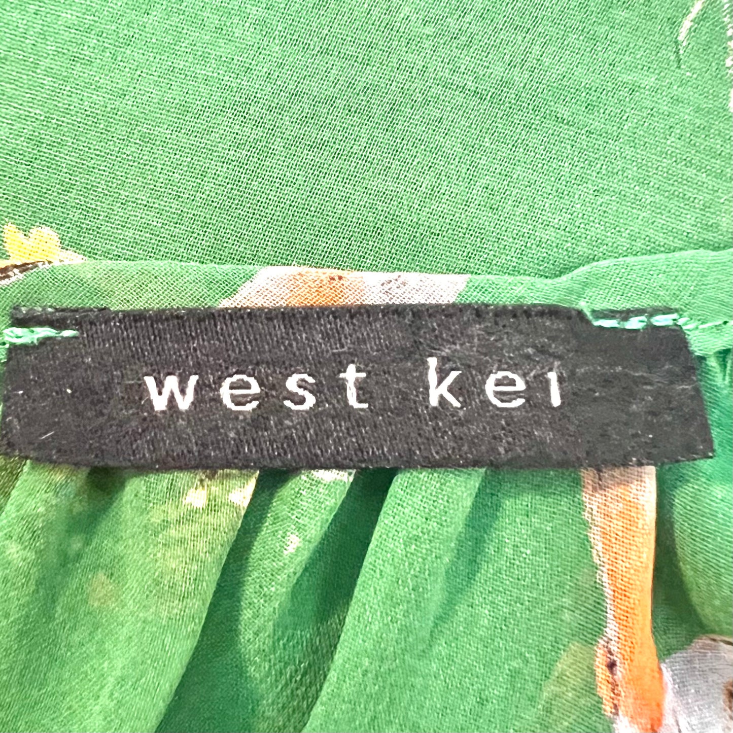 Blouse Short Sleeve By West Kei  Size: L