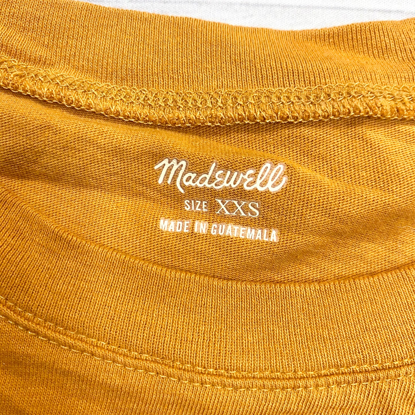 Top Short Sleeve Basic By Madewell  Size: Xxs