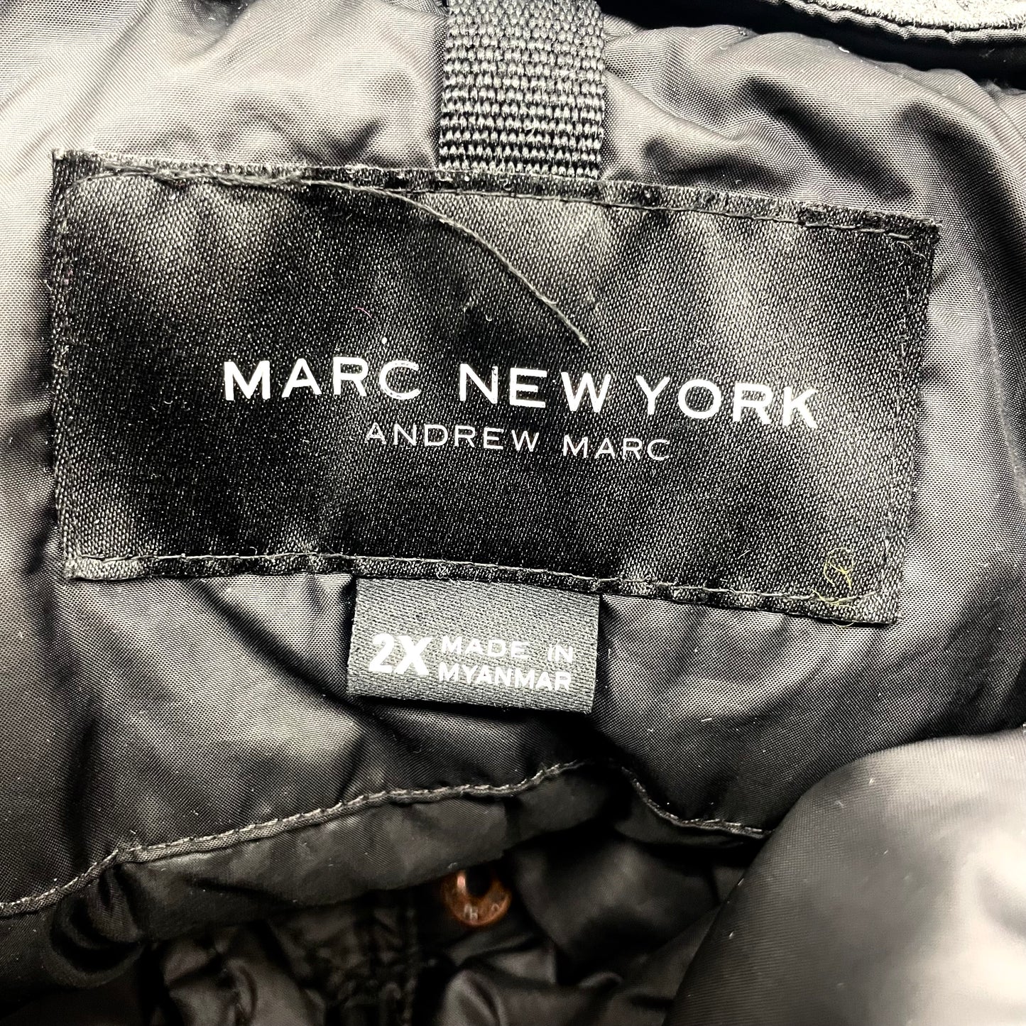 Coat Puffer & Quilted By Marc New York  Size: 2X