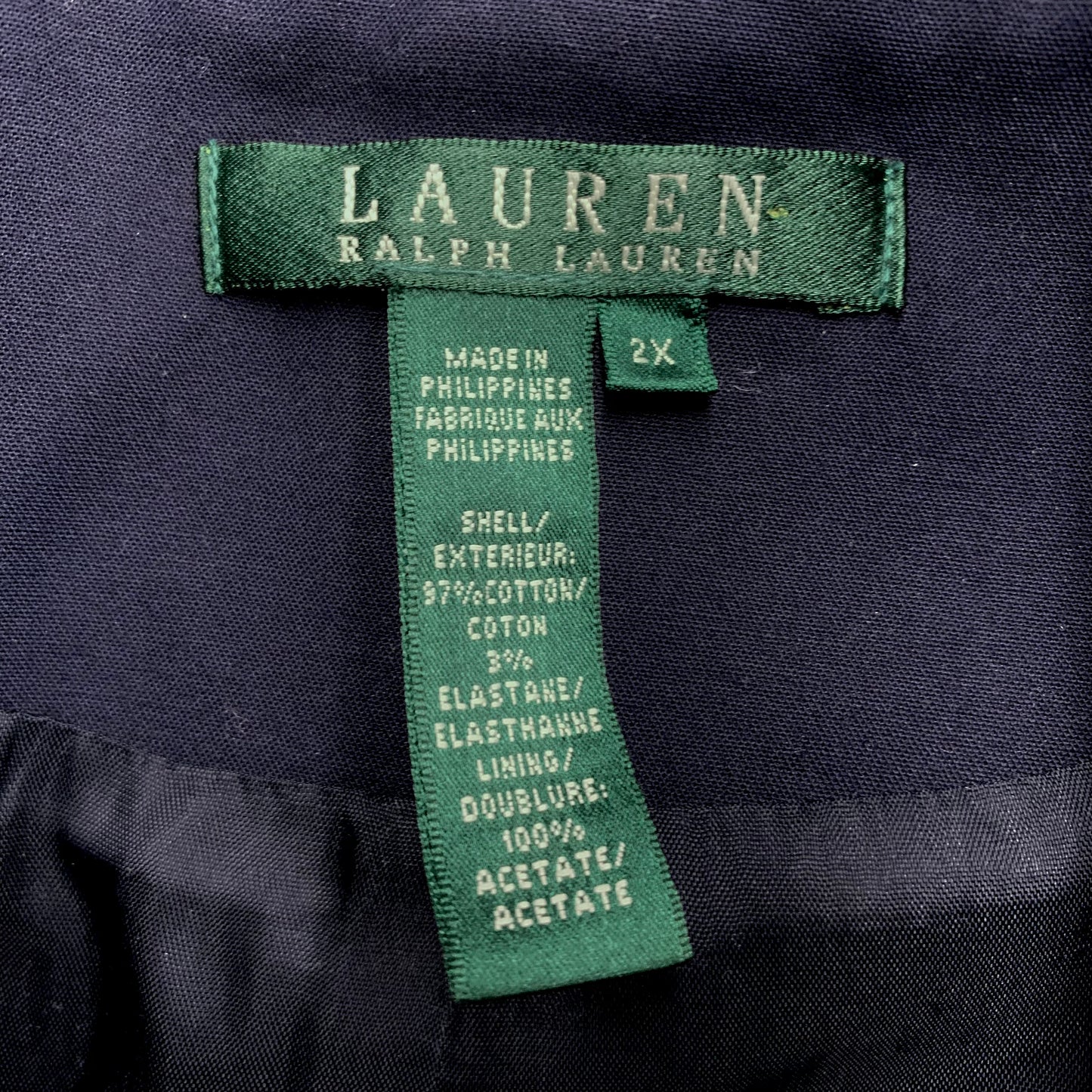 Coat Peacoat By Lauren By Ralph Lauren  Size: 2x