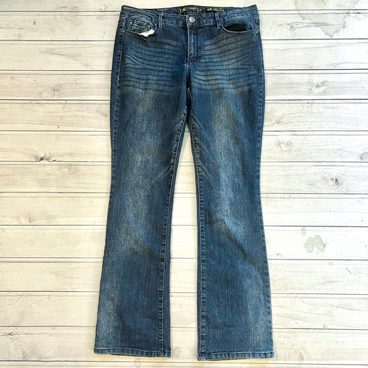 Jeans Boot Cut By Kardashian Kollections  Size: 14