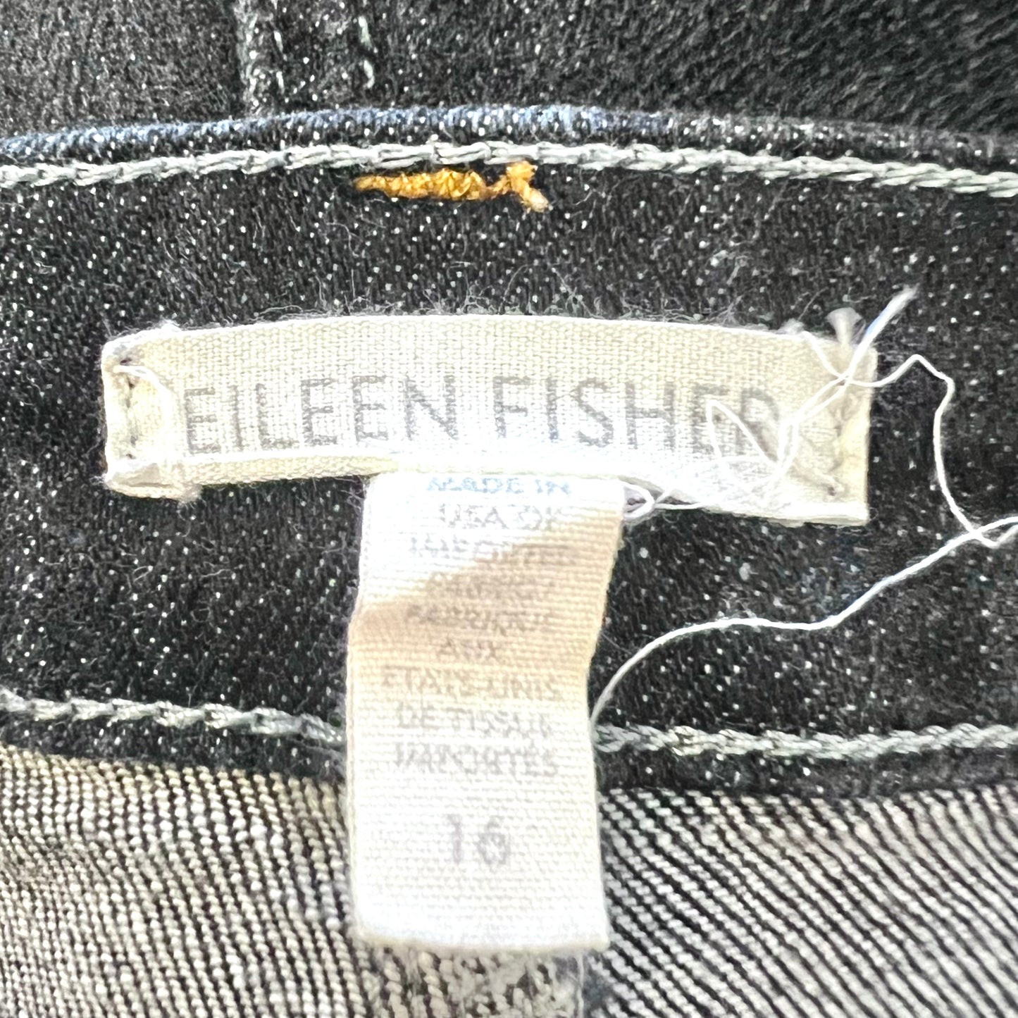 Jeans Skinny By Eileen Fisher  Size: 16