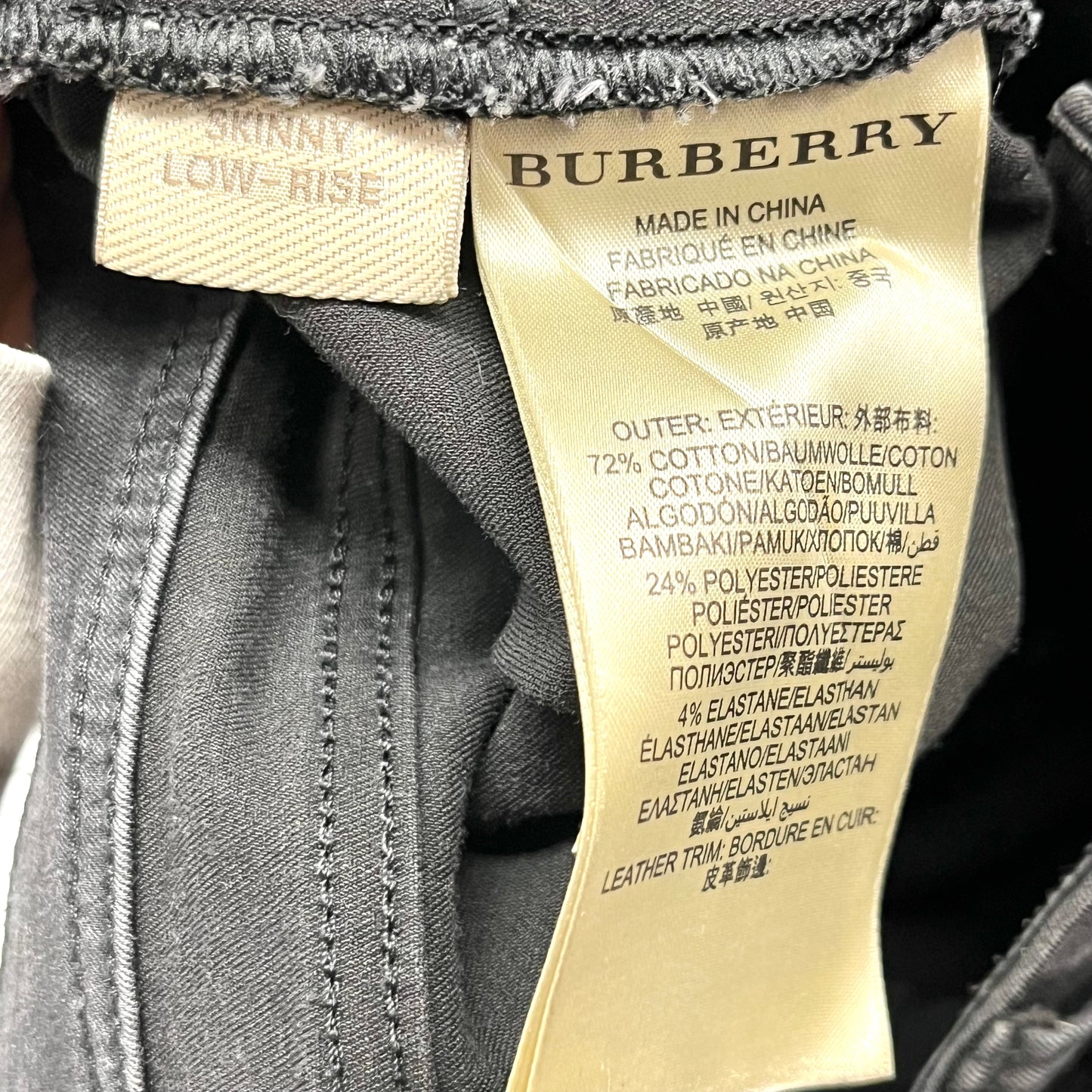 Jeans Luxury Designer By Burberry  Size: 10