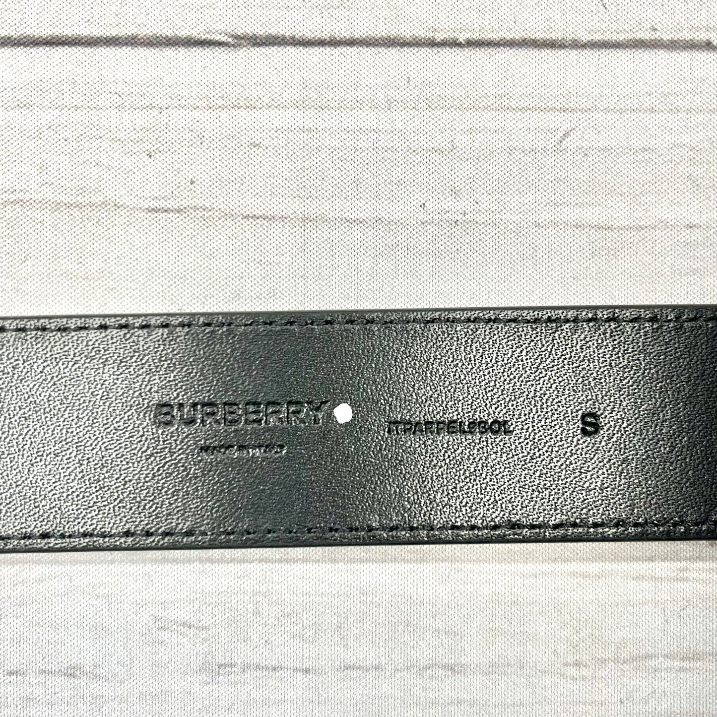 Belt Luxury Designer By Burberry  Size: Small