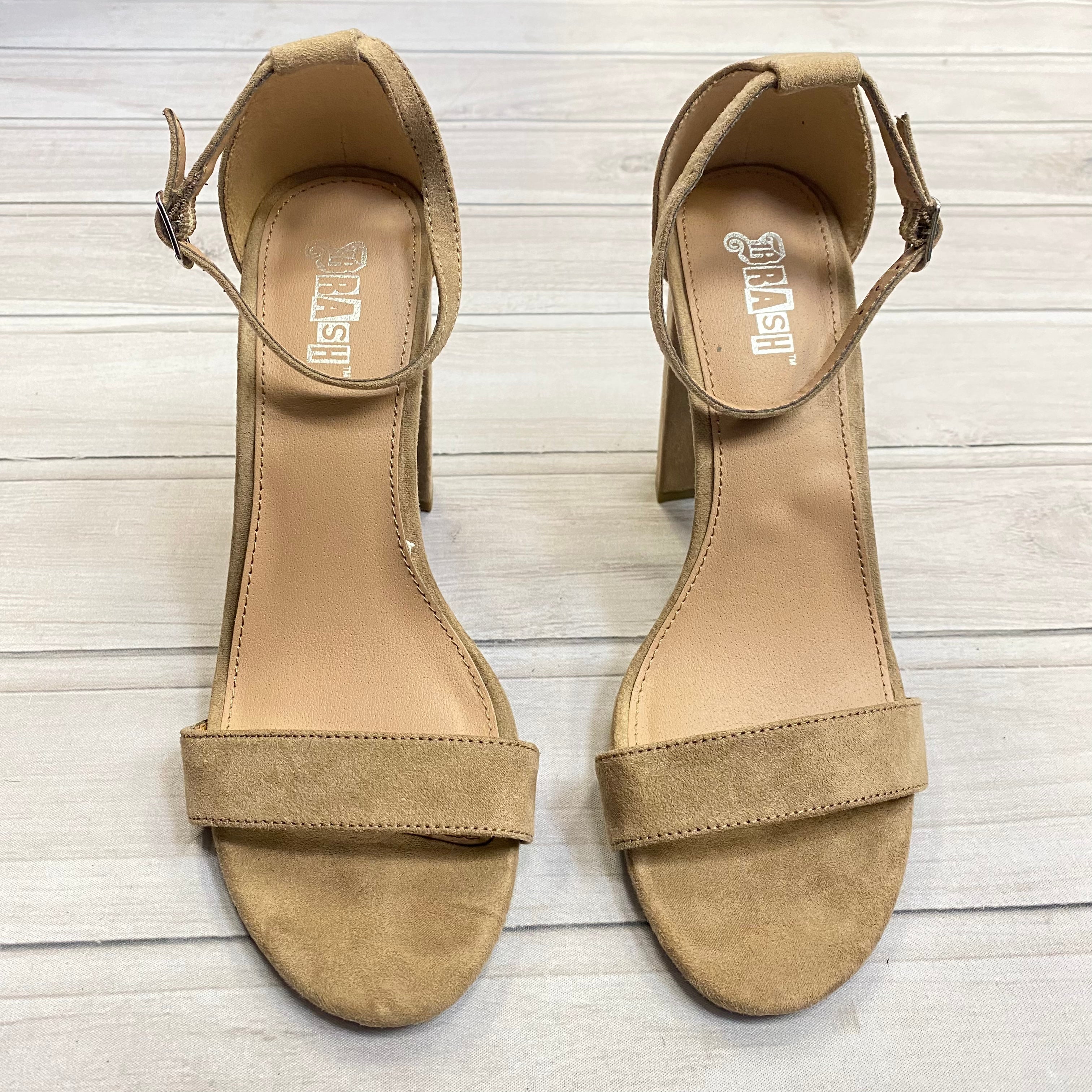 BRASH Shoes Size 6.5 WOMEN'S Strapy Gold Chain SANDAL BLACK 3.5